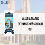 VSSUT Burla PhD Entrance 2025 Schedule Out